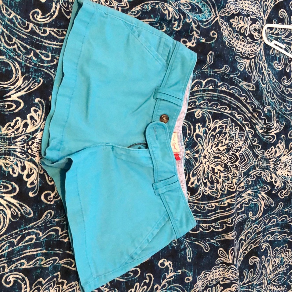 Light blue shorts